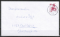 Bund 699 als portoger. EF mit 40 Pf Unfallverhtung aus Rolle auf Briefdrucksache bis 20g von 1974-1978, Marke oben leichte Zahnfehler