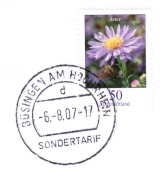 Briefe vom deutschen Zollausschlussgebiet Bsingen in die Schweiz sind bei den jeweiligen Marken mit angeboten !