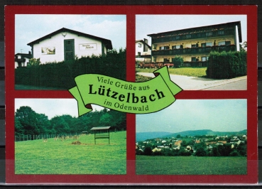 AK L�tzelbach, Pension Talblick, um 1985