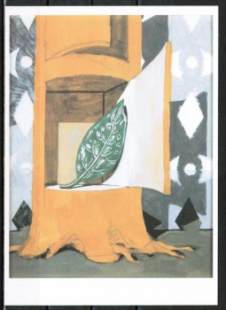 10 gleiche Ansichtskarten von Rene Magritte (????-1967) - 