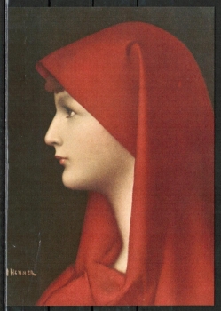 Ansichtskarte von J. J. Henner (1829-1905) - 