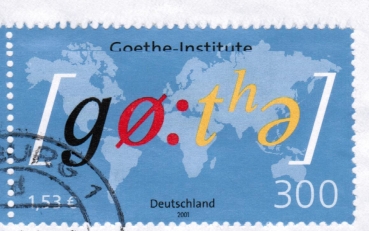 Bund 2181 als portoger. EF mit 300 Pf / 1,53  Goethe auf Inlands-Brief ber 50g oder Brief nach bersee von 2001/2002 im Ankauf gesucht !