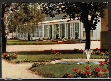 AK Bad K�nig, Wandelhalle, gelaufen 1964