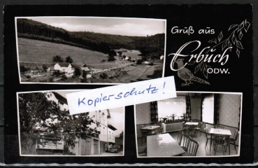 AK Erbach / Erbuch, Gasthaus und Pension 