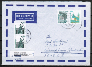 Dies ist eine Zusammendruck-Mischfrankatur !