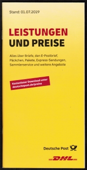 Original-Gebhrenheft vom 1.7.2019 - in guter / einwandfreier Erhaltung !