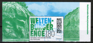 Bund 3915 als lose gestempelte Marke 180 Cent EZM aus Block