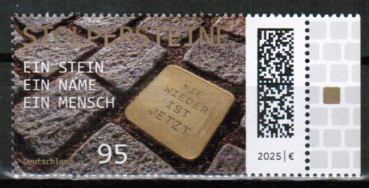 Bund 3941 - 95 Cent Stolpersteine