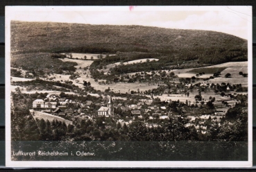 AK Reichelsheim, Teilansicht, gelaufen 1952