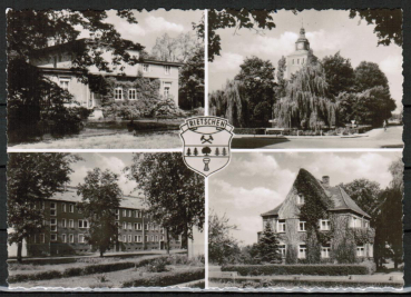 Ansichtskarte Rietschen, gelaufen 1967