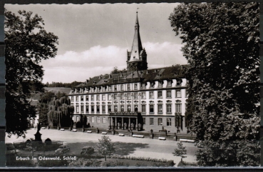 AK Erbach, Schloss, ca. 1955