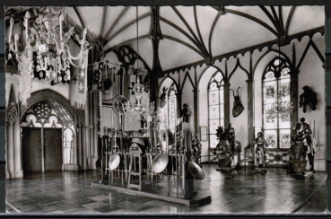 AK Erbach, Schloss - Rittersaal, um 1965, gelaufen - Marke entfernt
