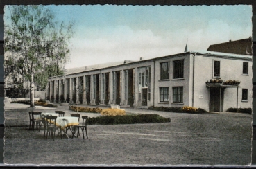 AK Bad K�nig, Wandelhalle, gelaufen 1957