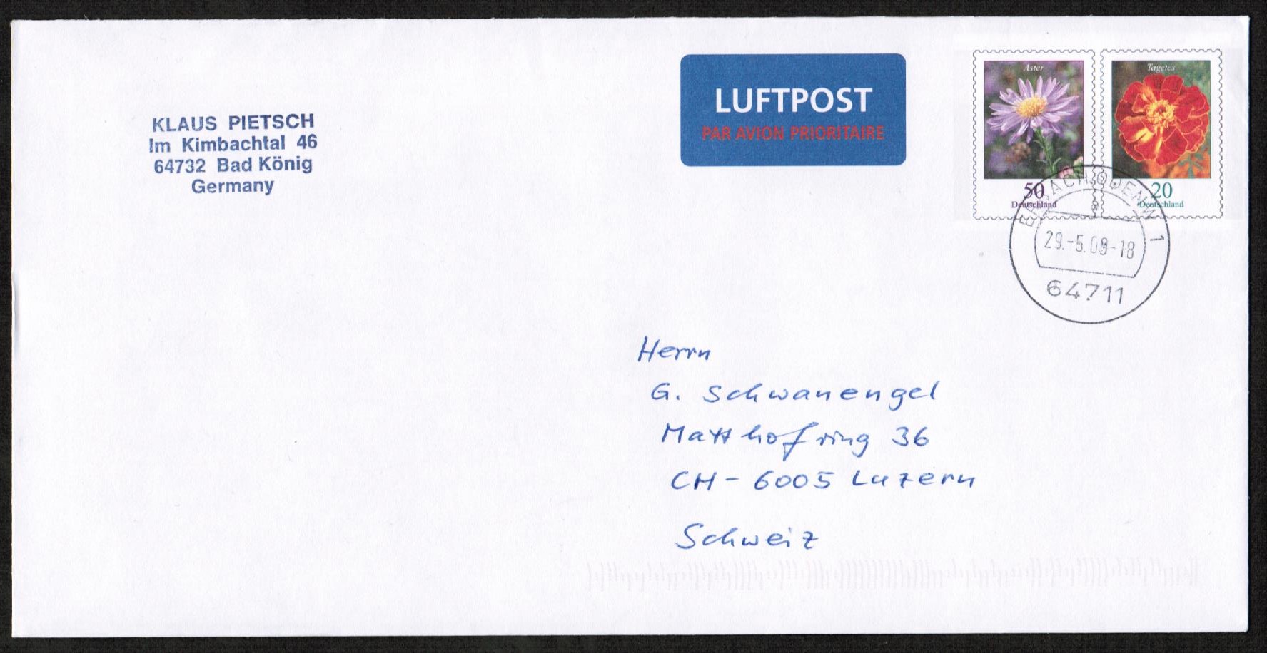 Briefe In Die Schweiz Adressieren Barcodes Anbringen Durch Die Post