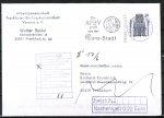 Bund 1340 D/u.g. aus MH als portoger. EF mit 50 Pf SWK D/u.g. auf Infopost mit Nachgebhr !!!