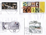 Die "einfachen" Sondermarken des Jahres 2010 sind als Inlands-EF-Brief / -Postkarte ab 2,50 Euro pro Brief lieferbar !