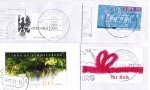 Die "einfachen" Sondermarken des Jahres 2001 zu 110 Pf / 0,51 ¤ auf EF-Brief sind - soweit vorrätig - ab 3,- Euro pro Stück lieferbar!