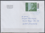 Bund 3946 als portoger. EF mit 110 Cent Wohlfahrt 2026 / E.J. Christoffel auf Inlands-Brief 20-50g von 2026, codiert