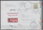 Bund 1691 als portoger. EF mit 700 Pf SWK aus Rolle auf Wertbrief n. Polen/AnkStpl. Amtlich ge�ffnet und im Ersatz-Umschlag weitergeschickt !!!