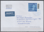 Bund 3947 Skl. (Mi. 3952) als portoger. EF mit 180 Cent Wohlfahrt 2026 als Selbstklebe-Marke auf Auslands-Brief 20-50g von 2026 in die Niederlande, codiert