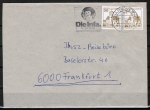 Bund 914 u.g. als portoger. MeF mit 2x 30 Pf B+S unten geschnitten aus MH im Buchdruck auf Inlands-Brief bis 20g von 1979-1982