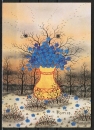 Ansichtskarte von Manfred Horn - "Blütengrüße" (1979)