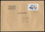 Bund 1417 - 60 Pf Europa 1989 als Ganzsachen-Ausschnitt GAA aus PSo 19 oder 20 auf Bchersendung bis 100g von 1989-1993