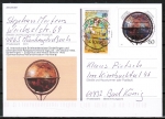 Bund 1627 als Sonder-Ganzsachen-Postkarte PSo 29 mit eingedruckter Marke 60 Pf Globus mit Zusatz 2001 verwendet