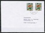 Bund 651 als portoger. MeF mit 2x 20 Pf Wohlfahrt 1970 auf Inlands-Drucksache bis 20g von 1981