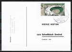 Bund 724 als portoger. EF mit 30 Pf EZM aus dem Oly-Gelnde-Block 7 auf Inlands-Postkarte von 1972-1974 im Ankauf gesucht !
