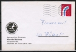 Bund 875 als portoger. EF mit 50 Pf Olympische Spiele auf Inlands-Brief bis 20g von 1976-1978