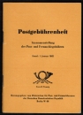 DDR - Original-Gebührenheft vom 1.1.1962 in sehr guter Erhaltung !