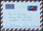 Bund 968 als portoger. EF mit 70 Pf Sport 1978 auf Auslands-Brief bis 20g von 1978 im Ankauf gesucht !