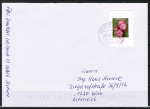 Bund 2529 Skl. (Mi. 2716) als portoger. EF mit 70 Cent Blumen / Kartäusernelke als Skl.-Marke auf Europa-Brief bis 20g von 2010 nach Österreich, codiert