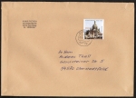 Bund 3219 als portoger. EF mit 260 Cent Bähr-Kuppelkirche als Nassklebe-Marke auf schwerem C5-Inlands-Brief über 2 cm Dicke von 2016-2019