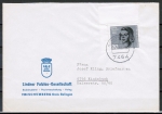 Bund 431 als portoger. EF mit 20 Pf Sophie Scholl EZM aus Widerstands-Block 3 auf Inlands-Brief bis 20g von 1964-1966