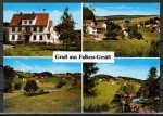 Ansichtskarte Oberzent / Falken-Ges, Gasthaus und Pension "Zur Traube" - Fam. - Rebscher - Hagendorn, gelaufen 1985