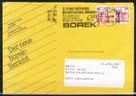 Bund 996 als portoger. MiF mit 25 Pf + 20 Pf je B+S - Serie aus Rolle auf Inlands-Massendrucksache 30-50g von 1980