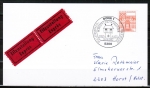 Bund 1143 als portoger. EF mit 300 Pf B+S - Serie aus Rolle im Buchdruck auf Inlands-Eil-Postkarte mit ESST vom Juni 1982, AnkStpl. rs. ohne Text