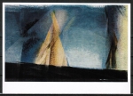 Ansichtskarte von Lyonel Feininger (1871-1956) - "Segelpyramide"