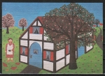 10 gleiche Ansichtskarten von W. Grönemeyer - "Das Fachwerkhaus"
