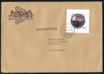 Bund 1627 als Ganzsachen-Ausschnitt aus PSo 29 mit 60 Pf Globus als portoger. EF auf Inlands-Bchersendung bis 100g von 1992-1993