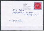 Bund 2047 als portoger. EF mit 110 Pf "Johanniter / Malteser" auf Inlands-Brief bis 20g von 1999-2002, codiert