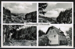 AK Michelstadt / Weiten-Gesss, Gasthaus und Pension "Zur Krone" - Heinrich Lb, gelaufen 1955 mit Landpoststempel