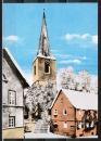 AK Brensbach, Weihnachtskarte von Brensbach mit St. Markus-Kirche, um 1965