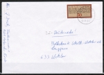 Bund 979 als portoger. EF mit 50 Pf Menschenrechte auf Briefdrucksache bis 20g von 1979-1982