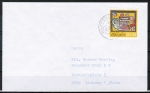Bund 1066 als portoger. EF mit 60 Pf Weihnachten 1980 auf Inlands-Brief bis 20g von 1980-1982