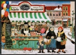 Ansichtskarte von Klaus Burandt - "Weihnachtsmarkt"