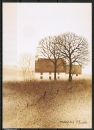 Ansichtskarte von Stephen Oliver - "House on the hill" (Haus am Hügel) (1981)