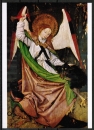 10 gleiche Ansichtskarten von Hans Pleydenwurff (1420-1472) - "Erzengel Michael"